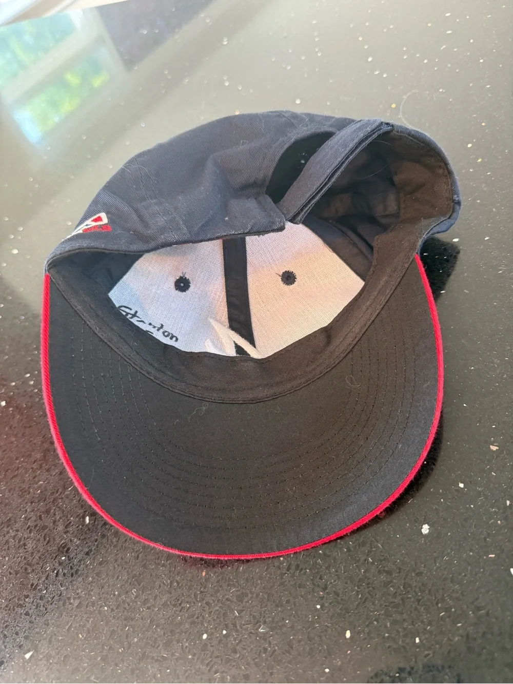 Atlanta Braves A-Logo Kids Baseball Cap - Navy & Red